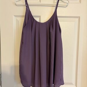 ✨3/$10✨ Zenana Outfitters Purple Sleeveless Relaxed Camisole